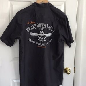 20th Annual Beartooth Rally shop shirt size L